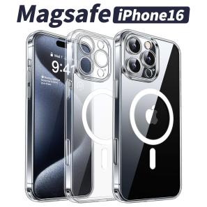 Magsafe Transparent Clear Acrylic Magnetic Shockproof Phone Cases for iPhone 16 15 14 13 12 11 Pro Max XR XS X 8 7 Plus