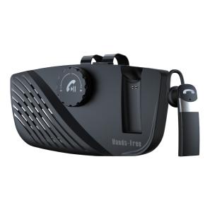 Bluetooth 5.0 Wireless Car Kit Sun Visor Clip With Business Headset Handsfree Speaker MP3 Music Player Headphone Automatic Noise Reduction External Speaker SP16